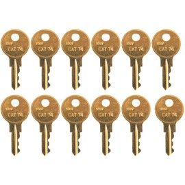 for Your Janitor Bobrick Cat-74 Dispenser Key - 12 Pack of Keys
