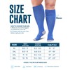 Doctor's Select 3 Pairs Plus Size Compression Socks Wide Calf
