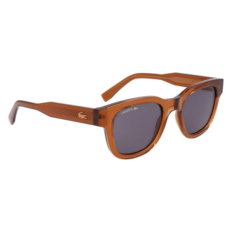 Lacoste Unisex Adult Sunglasses L6023S - Brown with Solid Grey