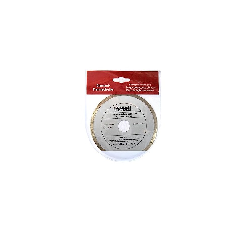 Inter-cut Professional 1x Diamond Cutting Disc Standard for Ceramic (for