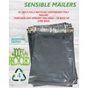 Sensible Mailers – 500 Pack of 10x13” Fully Recycled Poly