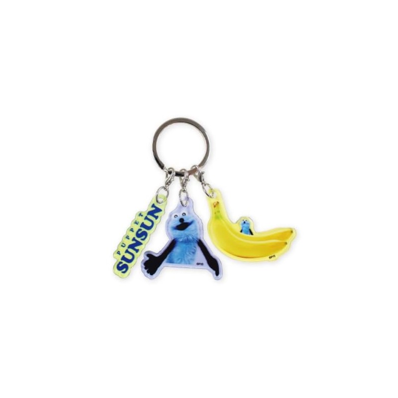T'S Factory T'S FACTORY Keychain Puppet Sunsun 3 Charm Keychain