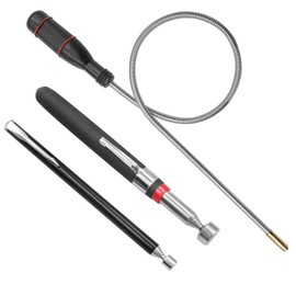 Pack of 3 Magnetic Telescopic Rod, Telescopic Rod Magnetic Tool, Flexible Magnetic Pickup, Telescopic Magnet for Picking Small Parts, Metal Objects (1.5 LB 3 LB 5 LB)