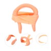 VORCOOL Swimming Nose Clip with String Comfortable Soft Latex Plugs