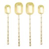 Xusmyzm Measuring Spoons with Long Handle, Coffee Scoop, Tablespoon and