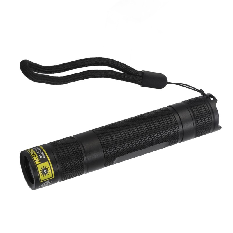 UV Flashlight LED 365nm Aluminium Alloy Battery Powered Widely Used