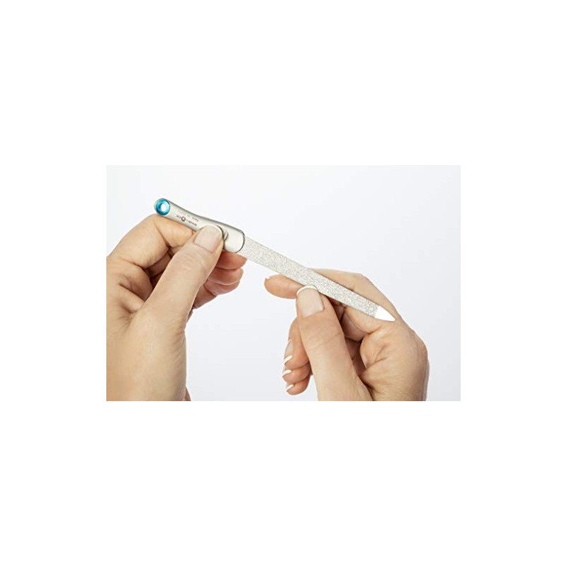 Remos Sapphire Nail File with Ergonomic Handle Made of Stainless