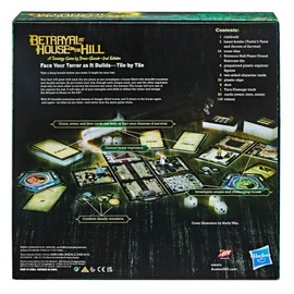 Hasbro Gaming Avalon Hill Betrayal at The House on The Hill Second Edition Cooperative Board Game, Ages 12 and Up, 3-6 Players, 50 Chilling Scenarios