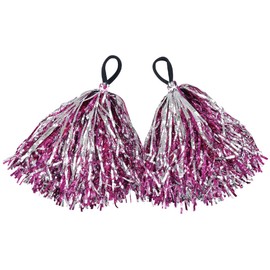 Artec Artec 14836 Hand Free Pom Pom Pom, Pink Silver, Dance, Sports Festival, Costume, Cheer