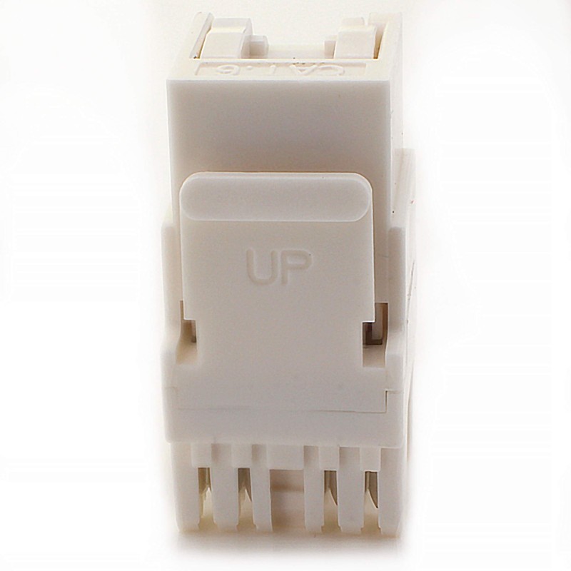 1aTTack.de Cat.6 Keystone insulation displacement connector to RJ45 socket AWG