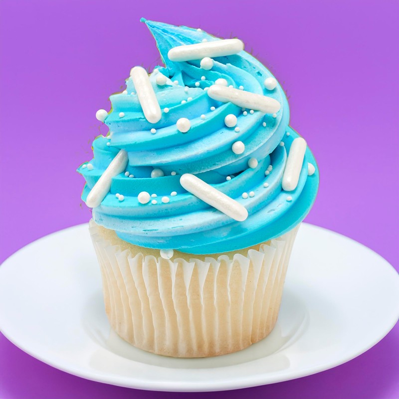 DecoPac Shimmer Rods, White Pearl Sugar Candy Decorations For Cakes,