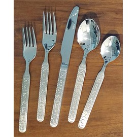 Ranch Brands Stainless Silverware Set (20 piece) by Cowboy Living