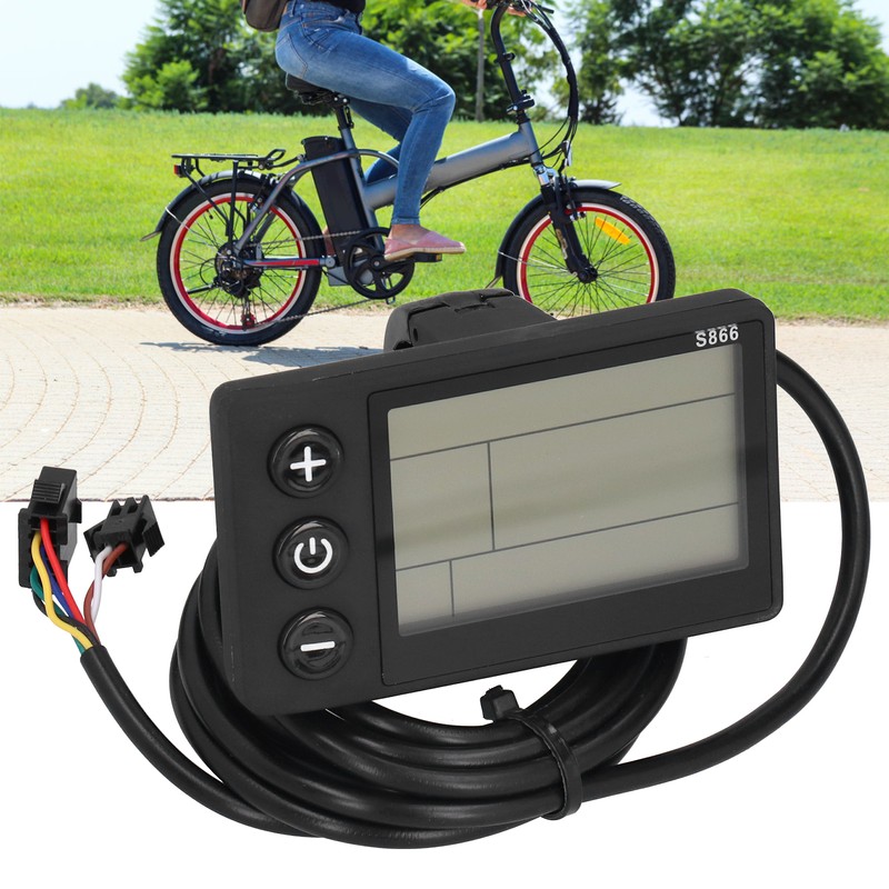 Waterproof LCD Display Panel Lightweight for Electric Bicycle Scooter Riding