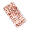 60Pcs Copper Wire Lugs Battery Cable Lugs Ring Terminals Connectors