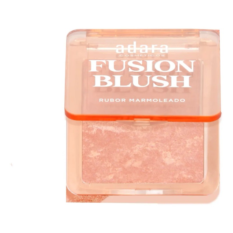 Rubor Adara Fushion Blush Marmoleado Tono Del Maquillaje 01 Oh