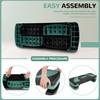 Fitvids Step Aerobic Platform, 31" Exercise Step with 3 levels