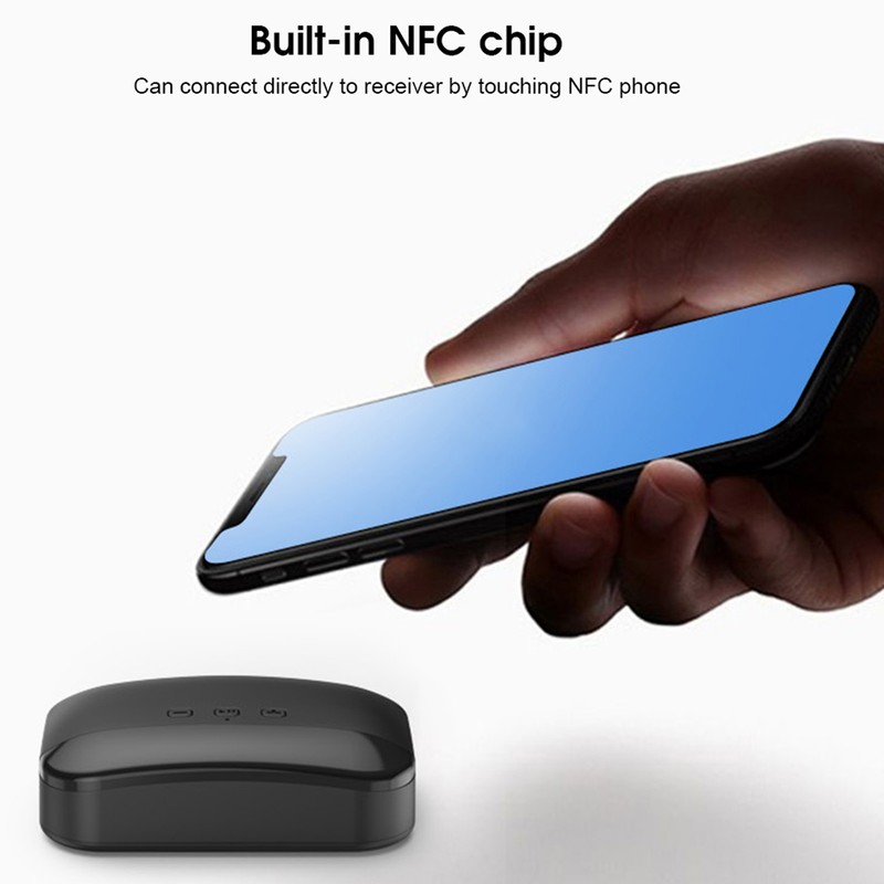 Bluetooth 5.0 Music Receiver NFC BT Receiving Hands Free Support