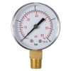 Tignapoo 50mm 0~60psi 0~4bar Pool Filter Water Pressure Dial Hydraulic
