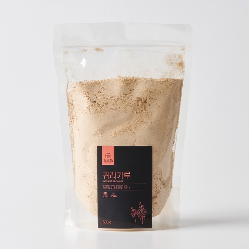 Neueulim Slowly Roasted Oat Flour Neeulim Oat Powder 500g /