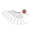 Fish Stringer Live Fish Lock with Reel Float Steel Wire
