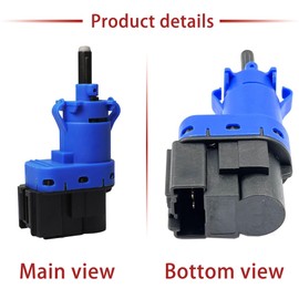 JNFSup Brake Light Switch No.4838697 for Mazda: 2 3 5 6 CX-3 CX-30 CX-4 CX-5 CX-9 MX-5 Miata Atenza/Ford:C-MAX,Ecosport,Fiesta,Focus,Grand,GT,Mondeo/Jaguar/Aston Martin/Land Rover/Lincoln