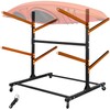 BTRAM 4 Levels Adjustable Kayak Storage Rack, Heavy Duty Freestanding
