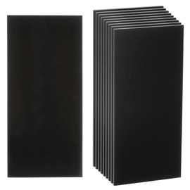 QUARKZMAN Pack of 10 Welding Glass 2 x 4.25 Inch Shade 8 Glass Replacement Welding Glasses Blackout Filter Plates for Welding Helmet, Black