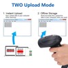 Wireless Barcode Scanner USB 2.4G and Bluetooth 1D Code Reader