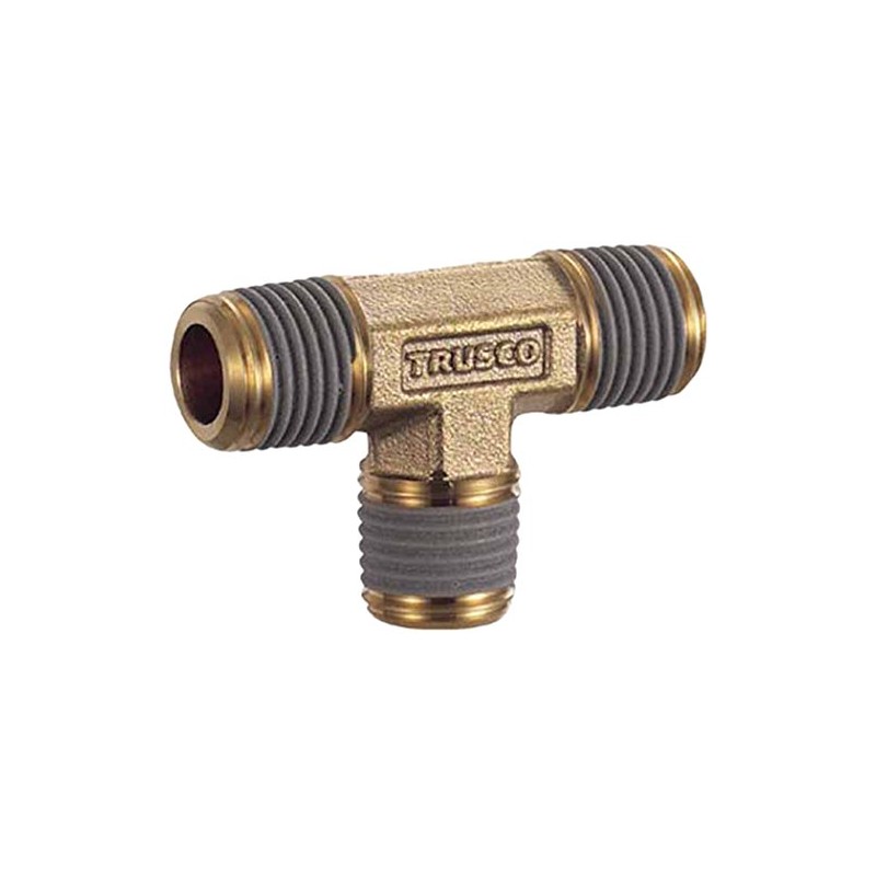 TRUSCO Threaded Fitting Cheese R1/4XR1/4XR1/4XR1/4 TN-02T