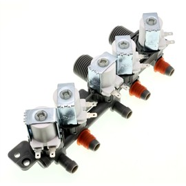 AJU73213301 AJU75152601 Washer Water Inlet Valve for Kenmore LG Washing Machine Inlet Valve 5221EA1008P 5221EA1008F 3309004 TAW35618287 33090048 PS6448324 wt7200cw wt4801cw wt1201cw wt4870cw