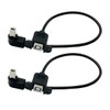 Seadream Angled USB B Printer Extension Cable with Panel Mount