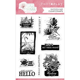 PhotoPlay Photopolymer Clear Stamps-Coco Paradise (Pack of 1)