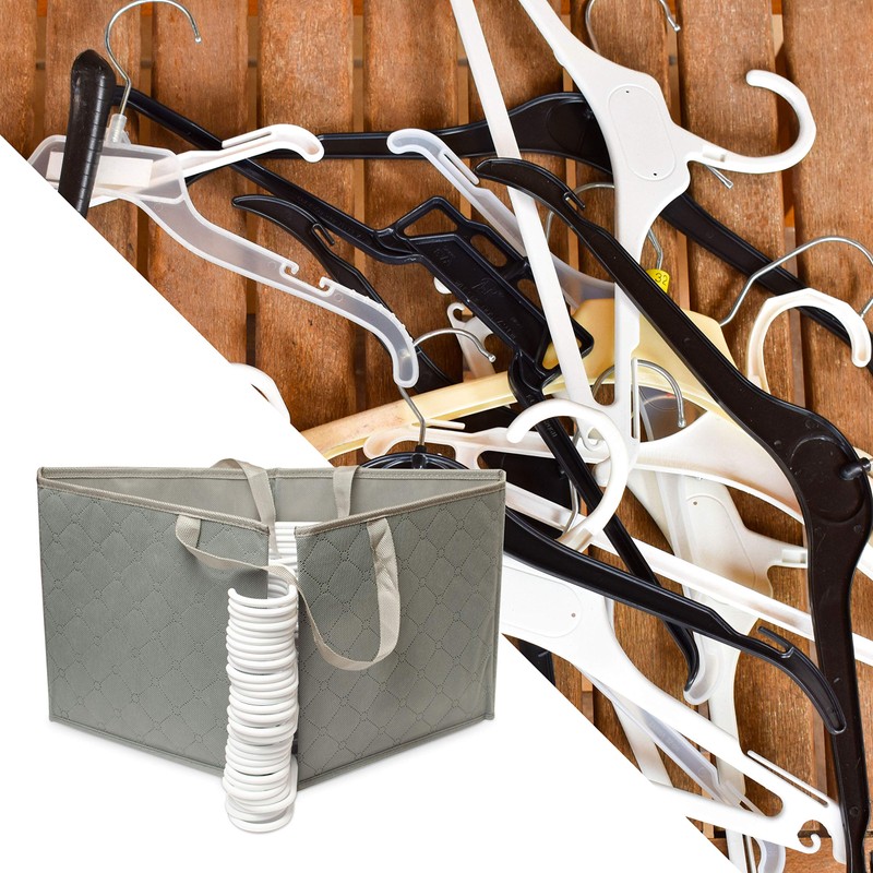 IdeaWorks Home Away-Organize and Store Perfect for Hangers, Laundry, and