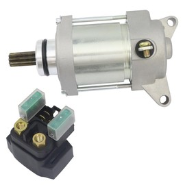 Soarider Starter & Relay Replacement for Yamaha WR450F 2003-2006, 5TJ-81890-00-00 5TJ-81890-10-00 5TJ-81890-20-00 18844, 2003 2004 2005 2006 WR450F Starter, Starter for Yamaha Dirtbike WR450F 03-06