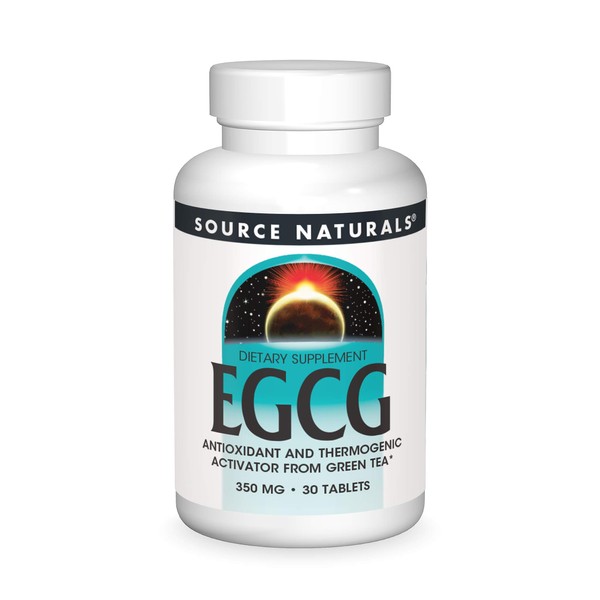 Source Naturals EGCG from Green Tea 350mg, 30 Tablets