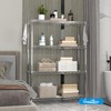 Guan River 4-Shelf Adjustable Metal Shelf Wire Shelving Unit Storage