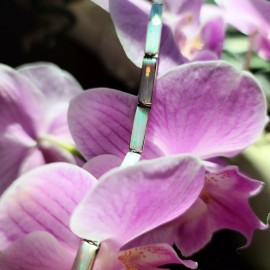 raphaelos.com Tennis Bracelet White Fire Opal 950 Sterling Silver Jewelry Lobster Clasp