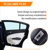 2 Pcs Never Fade Door Light Logo, Projection Ghost Shadow
