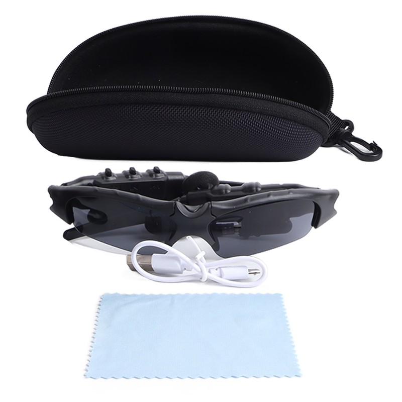 Bluetooth Glasses Headphone Black Smart Wireless Outdoor Headphone Sports Running