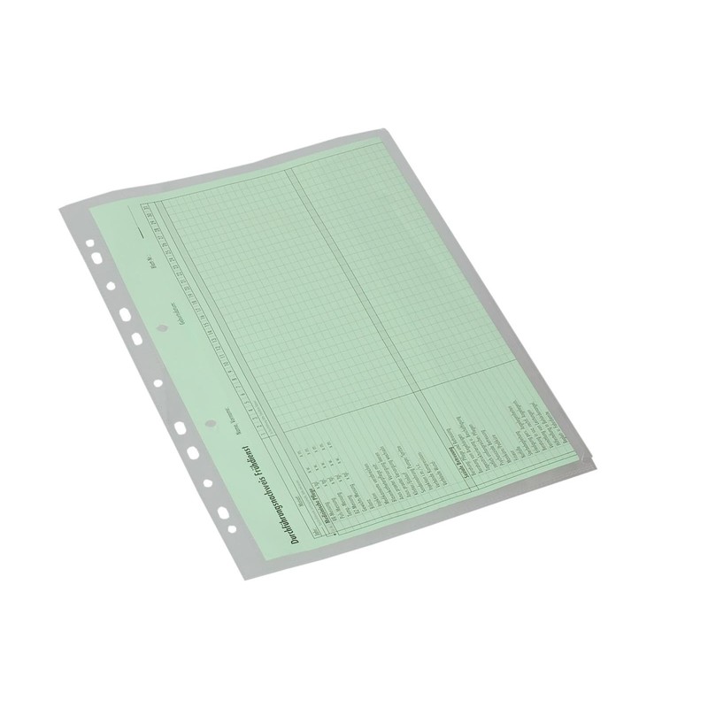 10 Document Wallets Open Sides with Filing Edge and Side