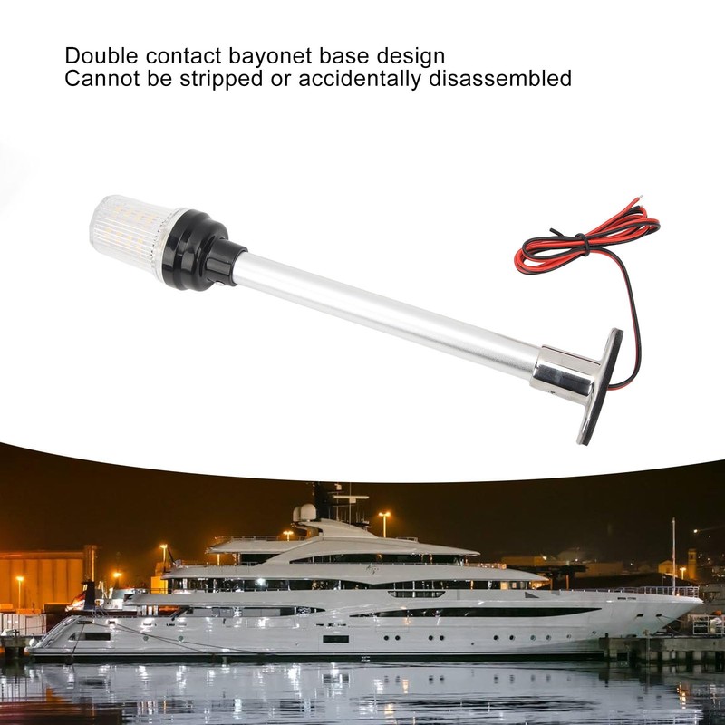 12in Boat Anchor Light, 63 LEDs Fold Down Boat Stern