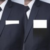LHXzizizi Pre-folded Suit Pocket Squares for Men, Solid Color Mens