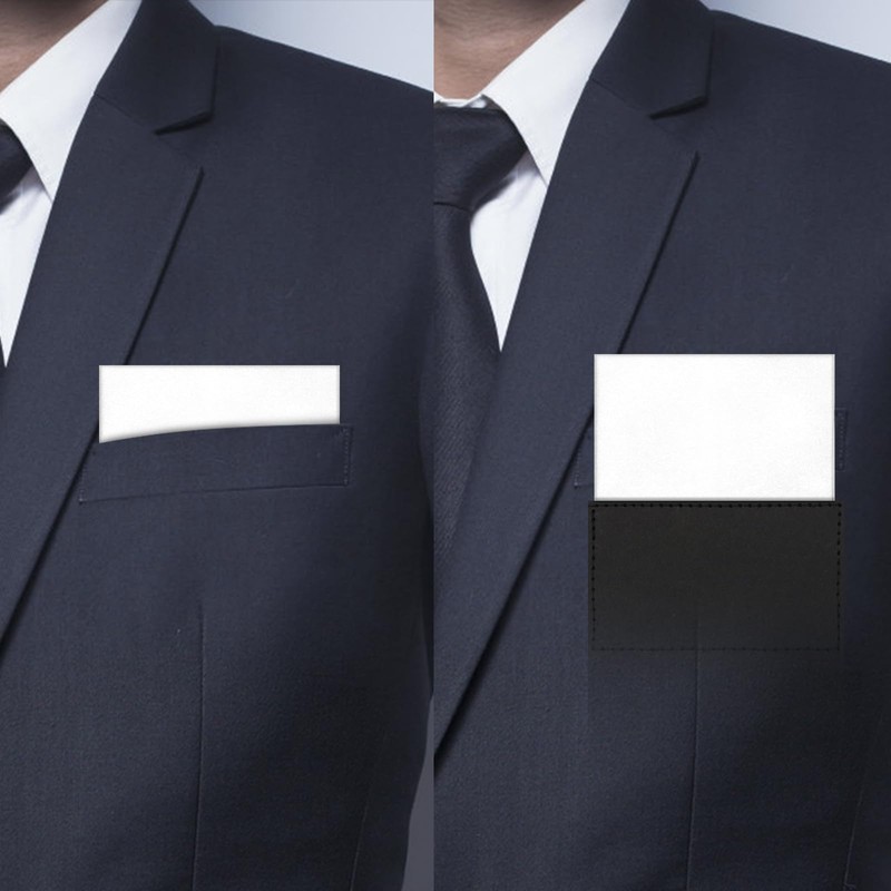 LHXzizizi Pre-folded Suit Pocket Squares for Men, Solid Color Mens