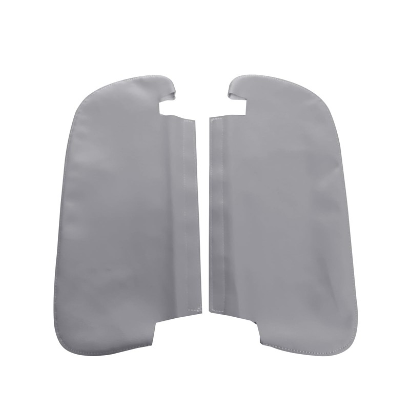 Zieichy Left & Right Sun Visor Replacement Leather Cover Gary