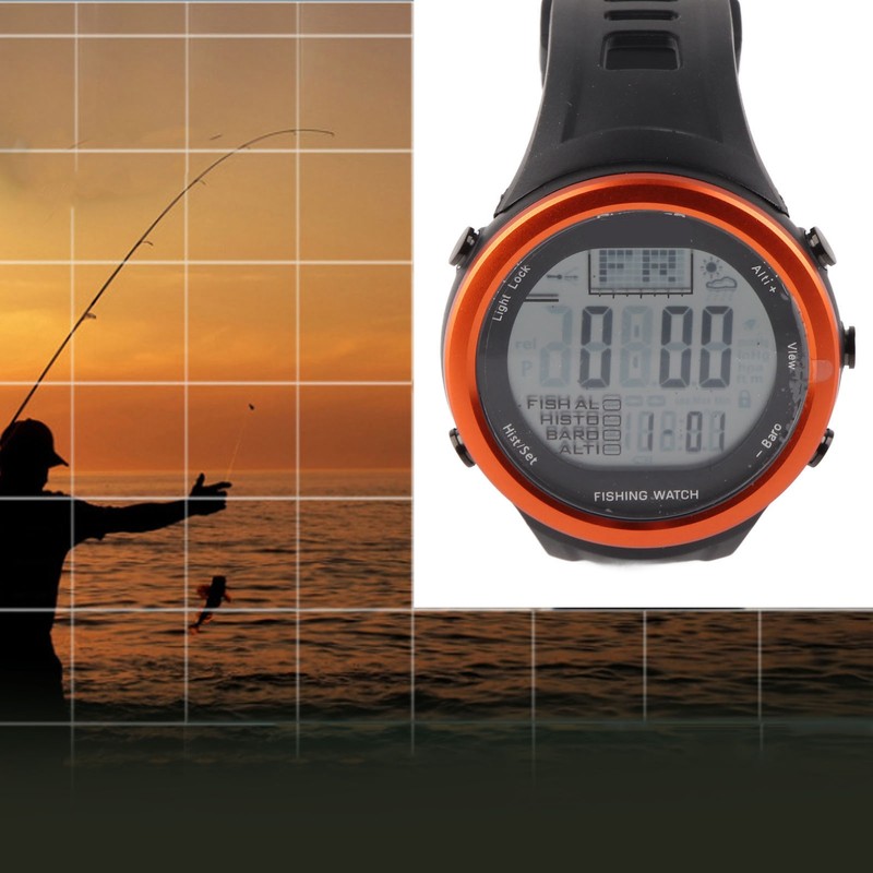 Barometer Watch Waterproof Backlight Multi Functional Altimeter Thermometer Watch for