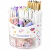 Cute Rotating Pen Holder Organizer for Desk Storage – Kawaii
