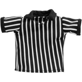 Wrestling Referee Cloth Shirt for WWE & AEW Action Figures