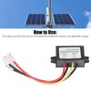 MPPT Solar Controller Protective Control Panel Switch Battery Charging Supplies