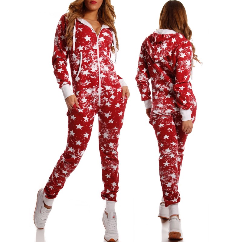 Crazy Age Jumpsuit, Bodysuit, Full Body Suit, Stars, Cuddly, Warm