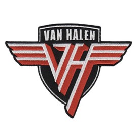 Unbranded Van Halen Classic Shield Embroidered Patch V012P